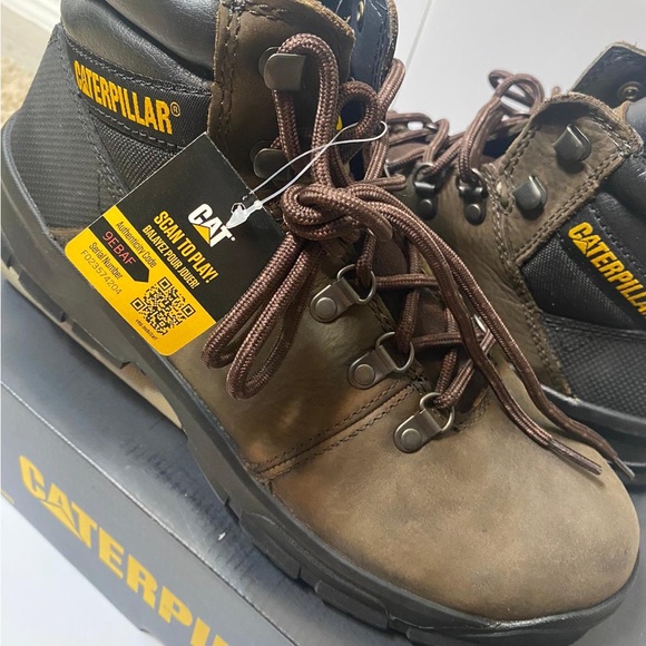 Caterpillar steel toe boots main image 5